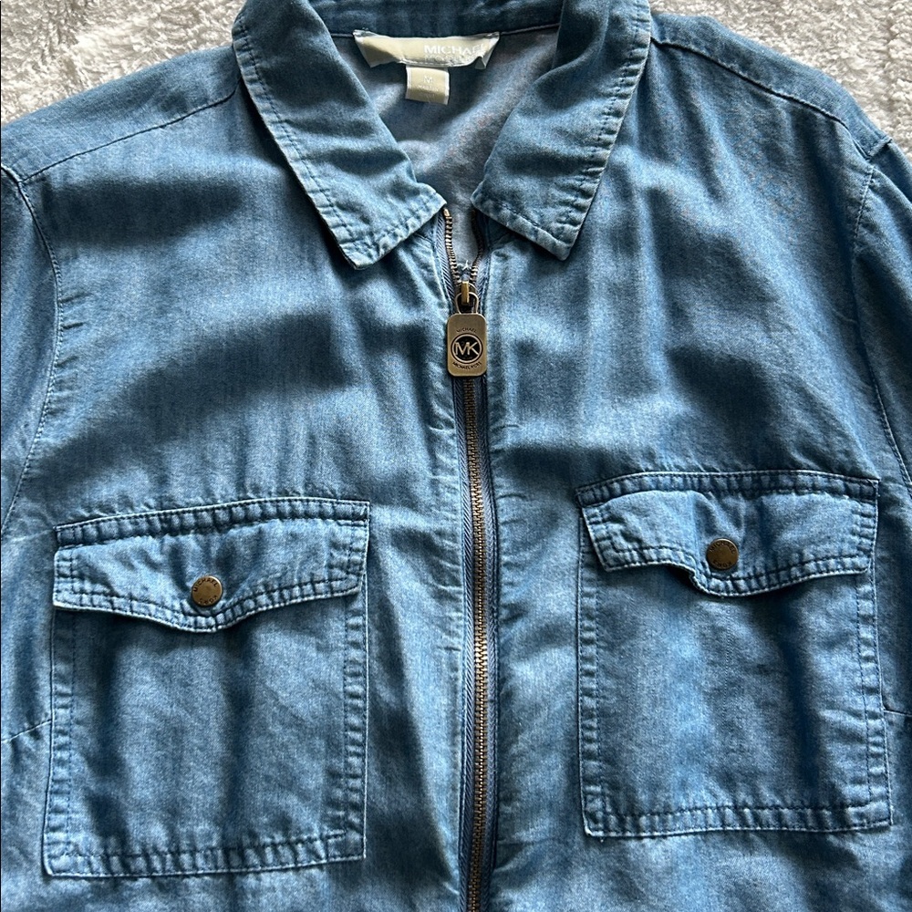 MICHAEL Michael Kors Light Blue Denim Shirt